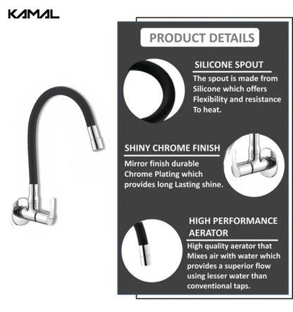 Kosmo Dual Flow Sink Tap – by Kamal - Kosmo - Kamal Bathware