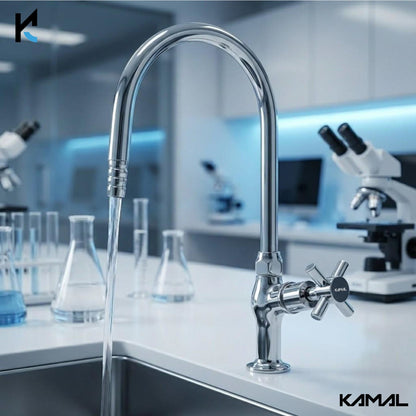 Laboratory Tap One Way (Full Brass) - by Kamal - Laboratory Tap - Kamal Bathware