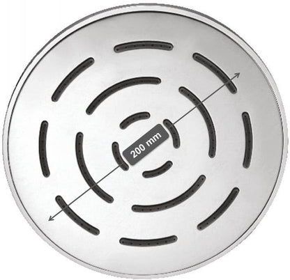Maze Round Rain Shower (Only Showerhead) - by Kamal - Maze - Kamal Bathware
