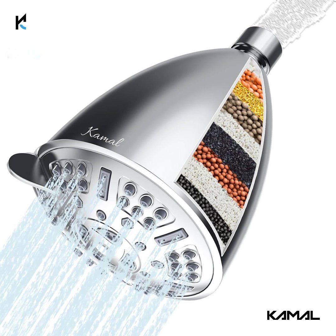Multi - Mode Water Softener For Bathroom - by Kamal - Shower - Kamal Bathware