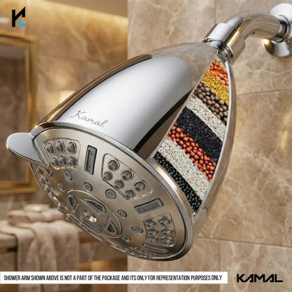 Multi - Mode Water Softener For Bathroom - by Kamal - Shower - Kamal Bathware