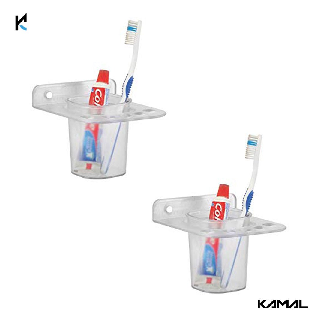 Neo Plastic Acrylic Glass Holder - by Kamal - Neo - Kamal Bathware
