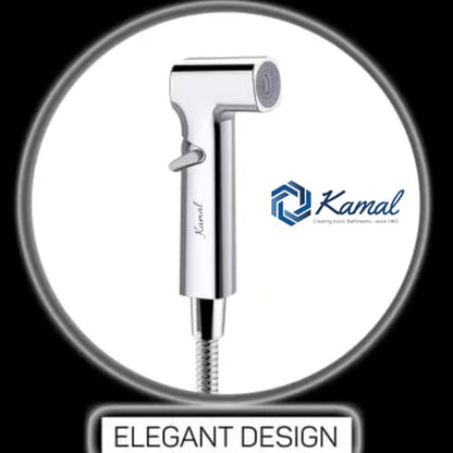 Nexon Health Faucet with Stainless Steel Flexible Tube 100 Cm &amp; Wall Hook - by Kamal - Kamal Bathware