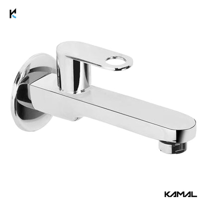 Onyx Long Body Bib Tap (Full Brass) - by Kamal - Onyx - Kamal Bathware
