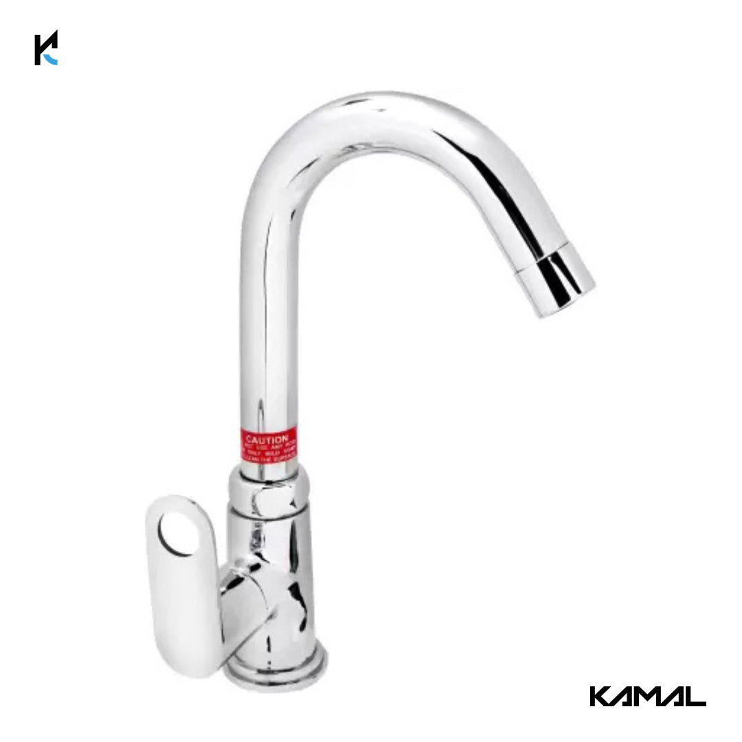 Onyx Pillar Tap (Full Brass) - by Kamal - Kamal Bathware
