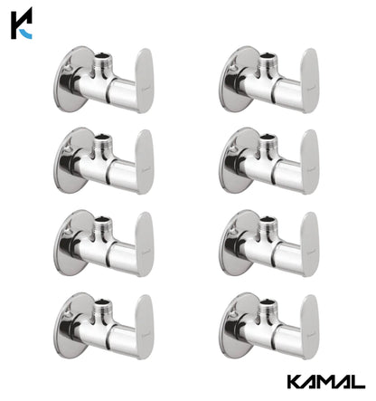 Opal Angle Valve (Full Brass) - by Kamal - Kamal Bathware