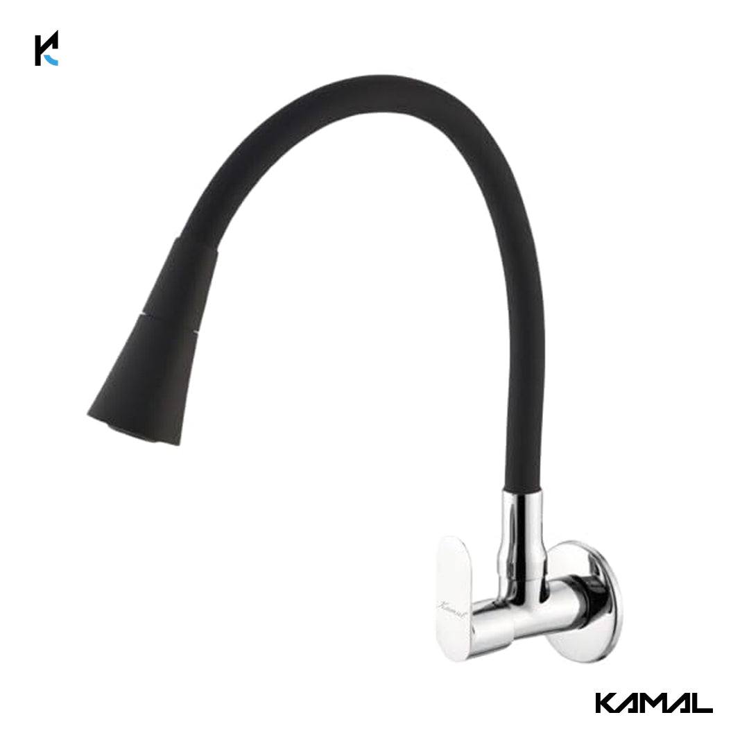 Opal Flexible Dual Flow Sink Tap (Brass & Silicone) - by Kamal - Kamal Bathware
