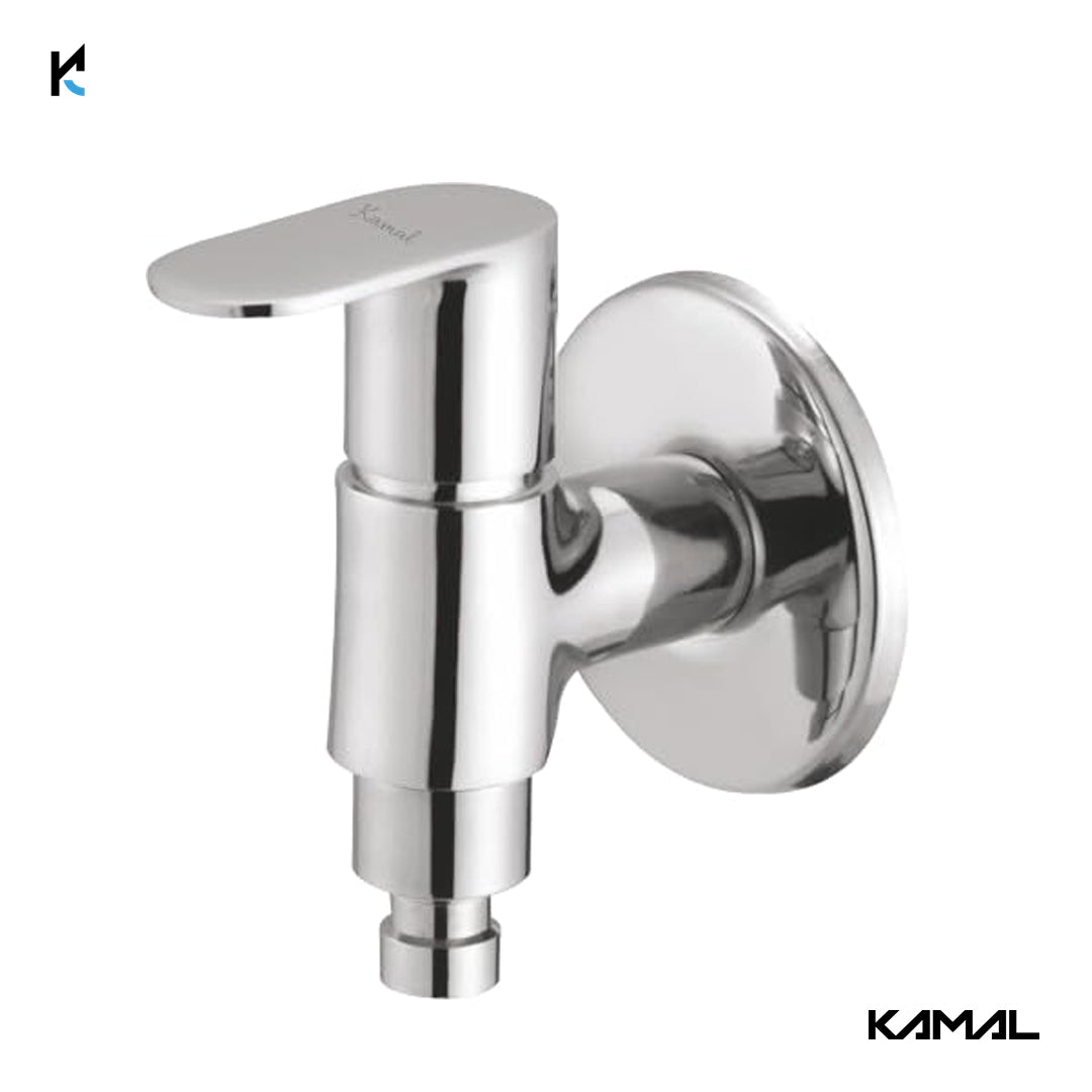 Opal Sleek Washing Machine Bib Tap (Full Brass) - by Kamal - Opal - Kamal Bathware