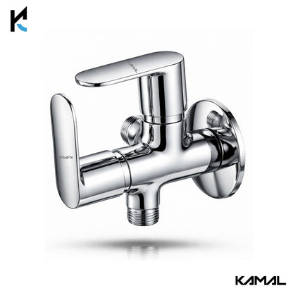 Opal Two in One Angle Valve (Full Brass) - by Kamal - Opal - Kamal Bathware