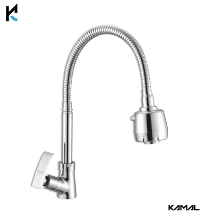 Orion Dual Flow Table Mounted 360° Sink Tap - by Kamal - Orion - Kamal Bathware