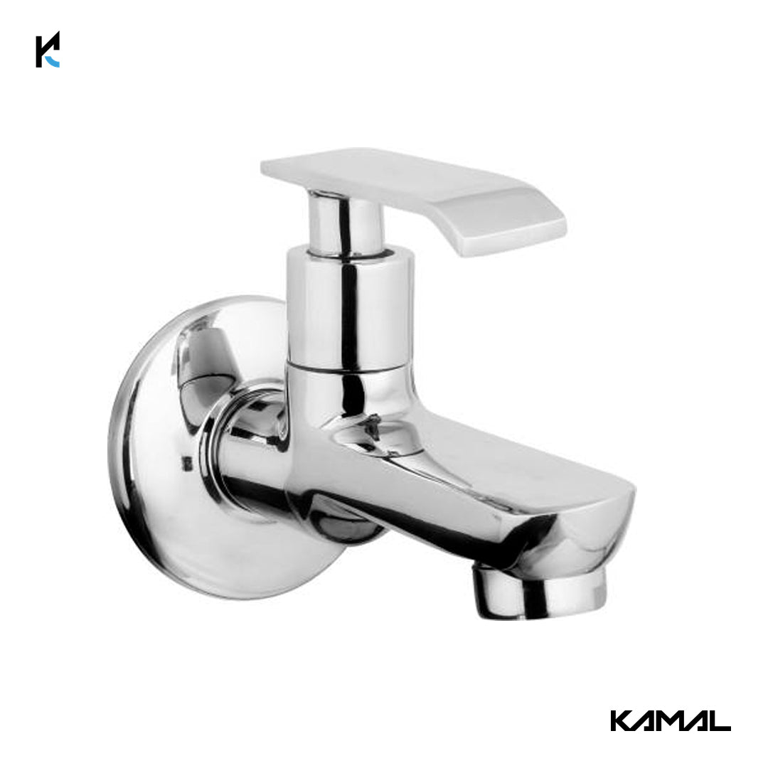 Orion Long Body Bib Cock (Full Brass) - by Kamal - Orion - Kamal Bathware