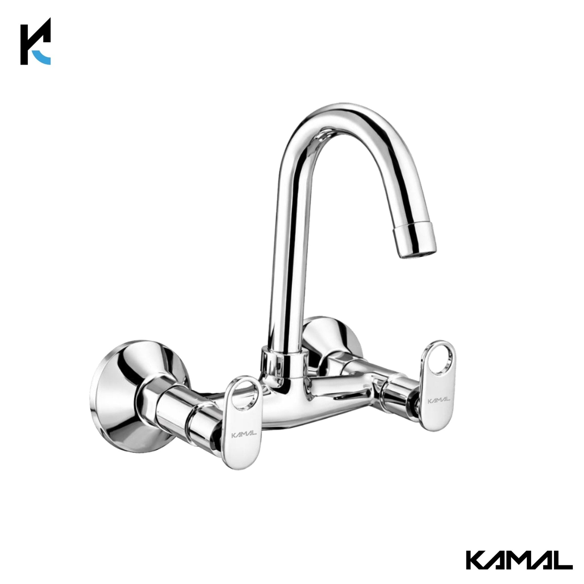 Platina Sink Mixer Brass Faucet (Full Brass) - by Kamal - Platina - Kamal Bathware