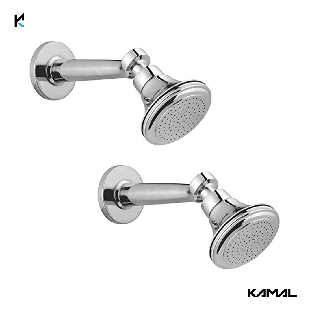 Radius Overhead Shower with Arm - by Kamal - Radius - Kamal Bathware