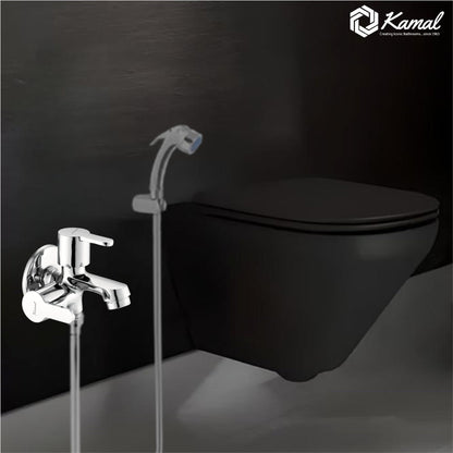 Rio Elite Two Way Bib Tap (Full Brass) - by Kamal - Rio Elite - Kamal Bathware