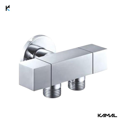 Schön Two way Angle Valve (Full Brass) - by Kamal - Kamal Bathware