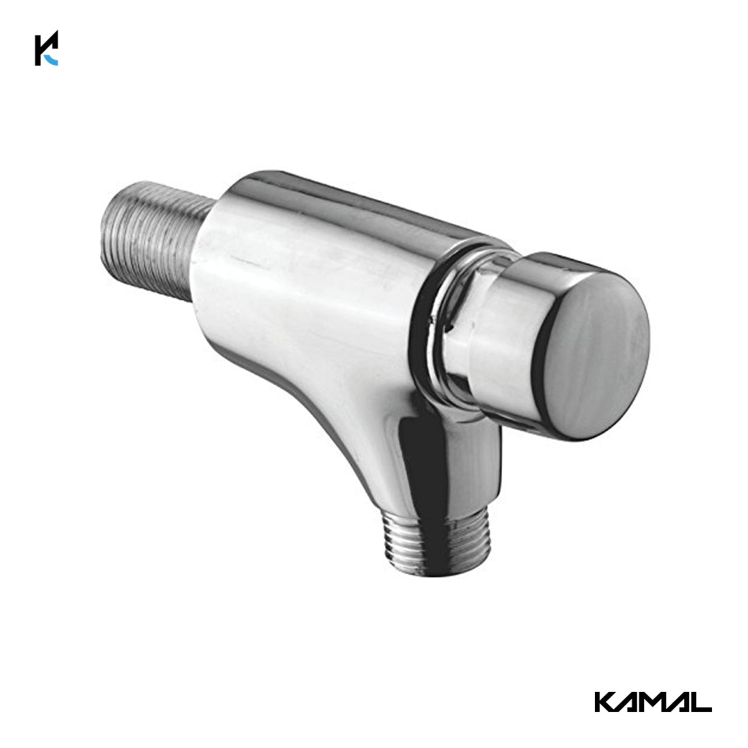 Self Closing Angle Valve (Full Brass) - by Kamal - Faucets - Kamal Bathware