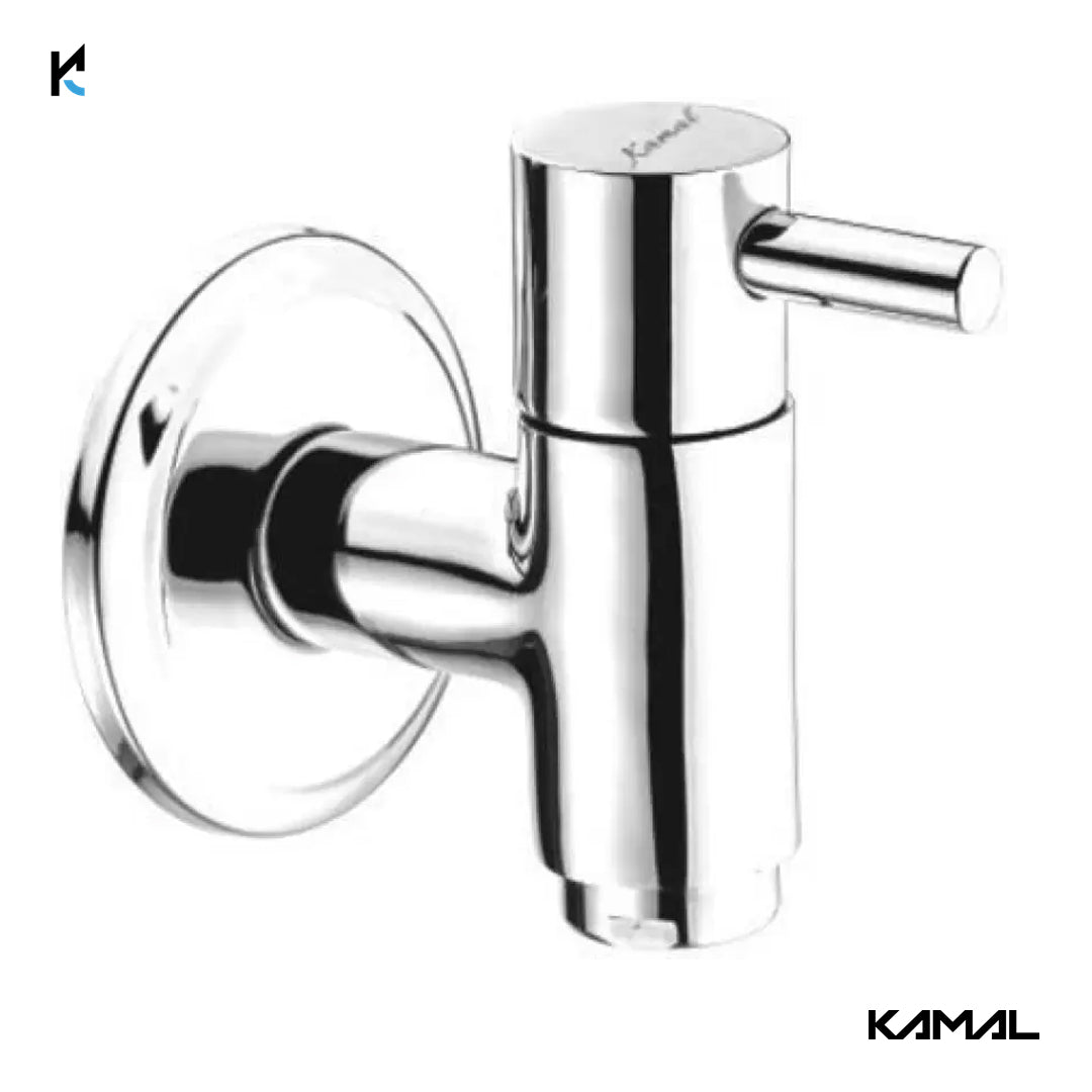 Sleek Bib Tap (Full Brass) - by Kamal - Kamal Bathware