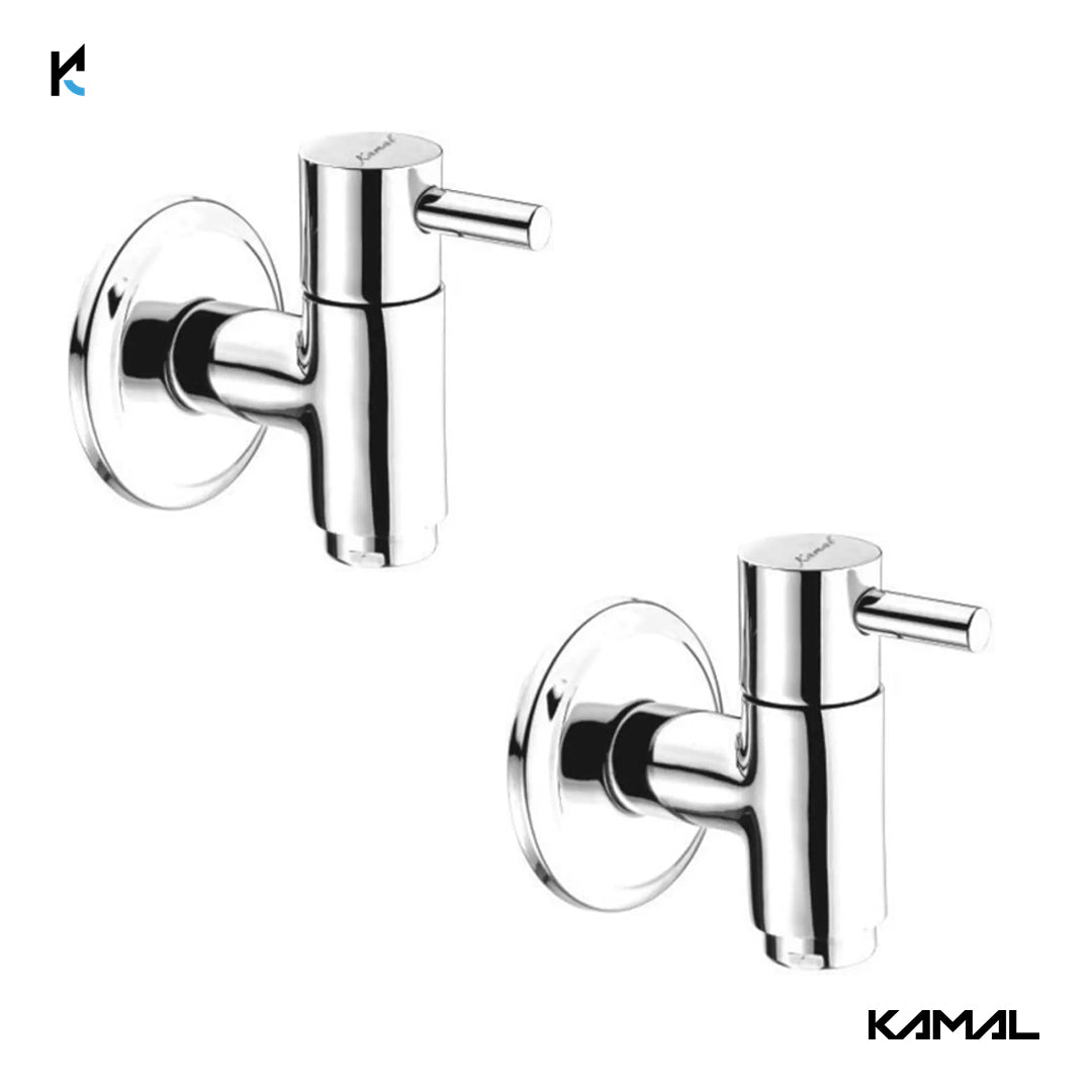 Sleek Bib Tap (Full Brass) - by Kamal - Kamal Bathware
