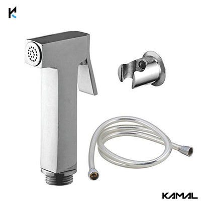 Square Full Brass Health Faucet - by Kamal - Square - Kamal Bathware