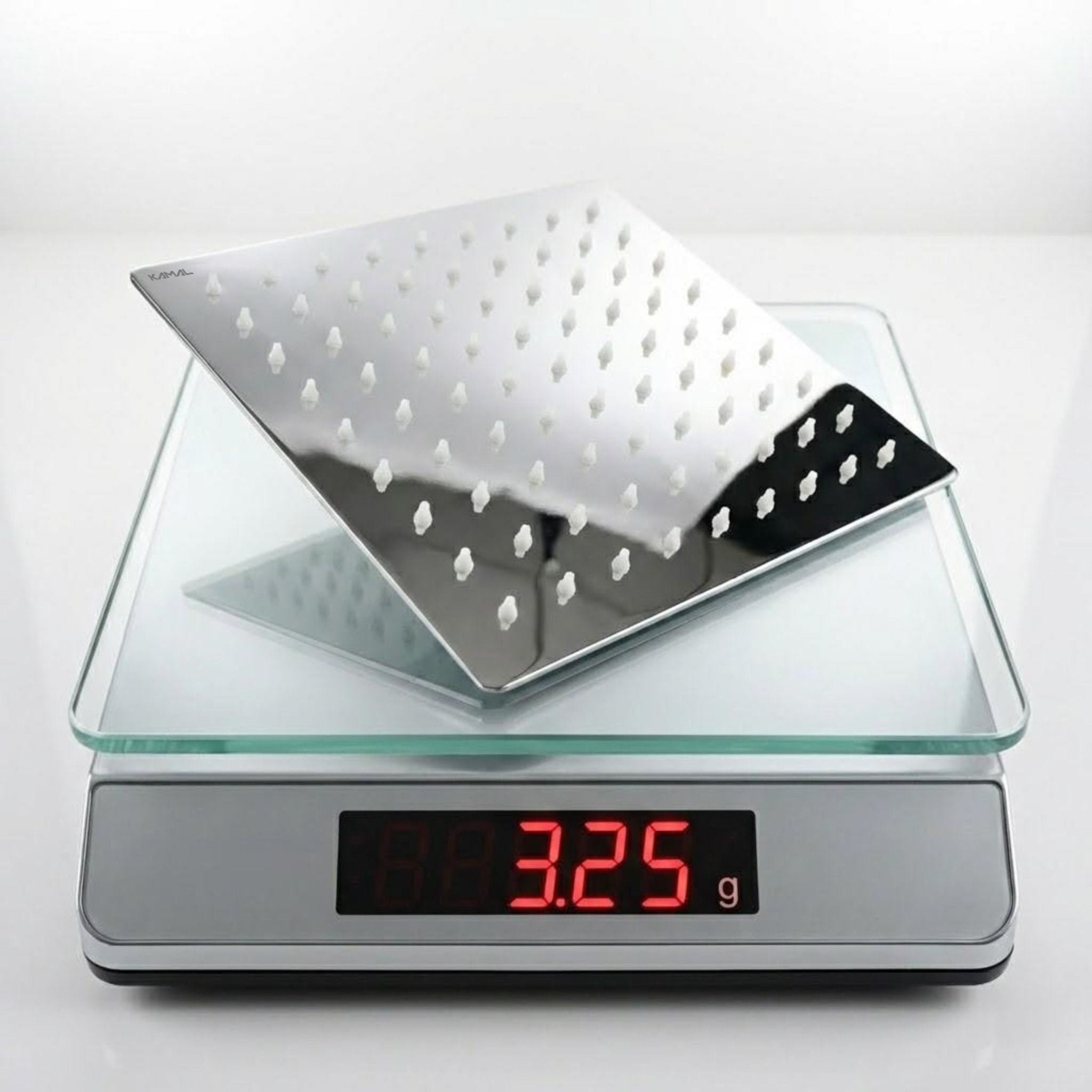 Square Ultra Slim Rain Shower (Only Showerhead) - by Kamal - Square Ultra Slim - Kamal Bathware