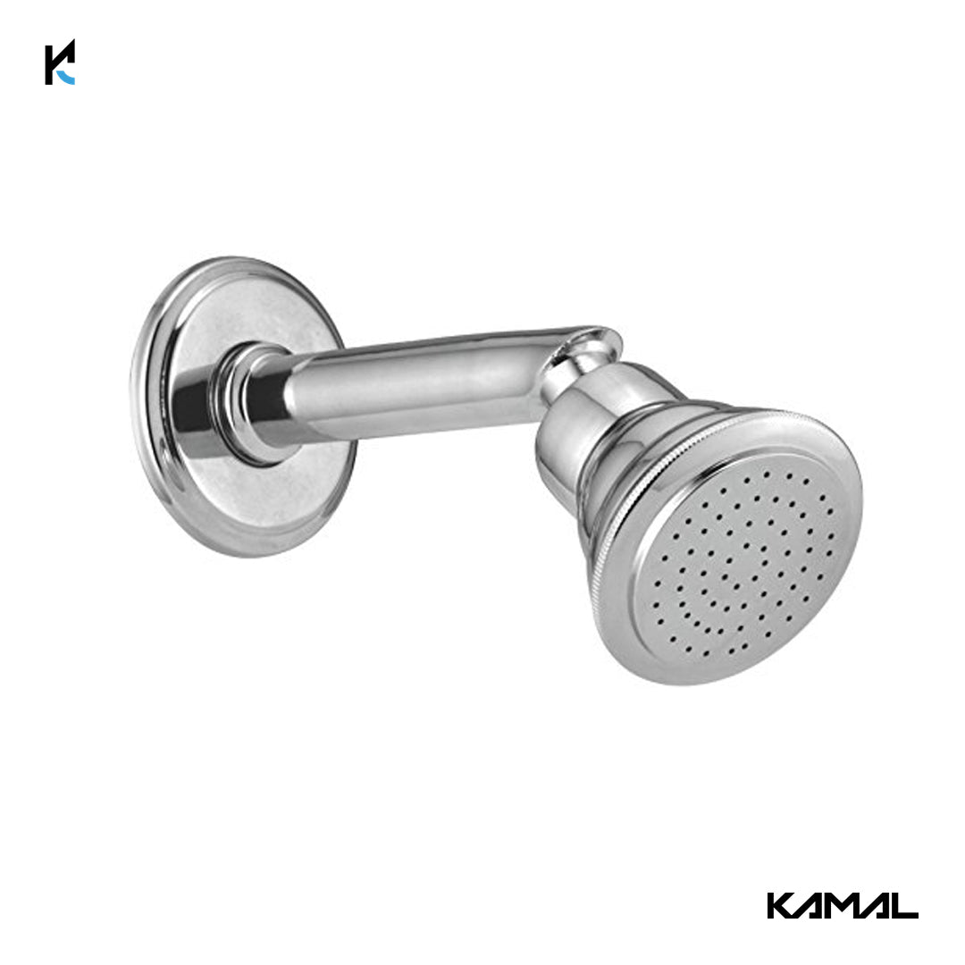 Step Overhead Shower With Arm - by Kamal - Step - Kamal Bathware