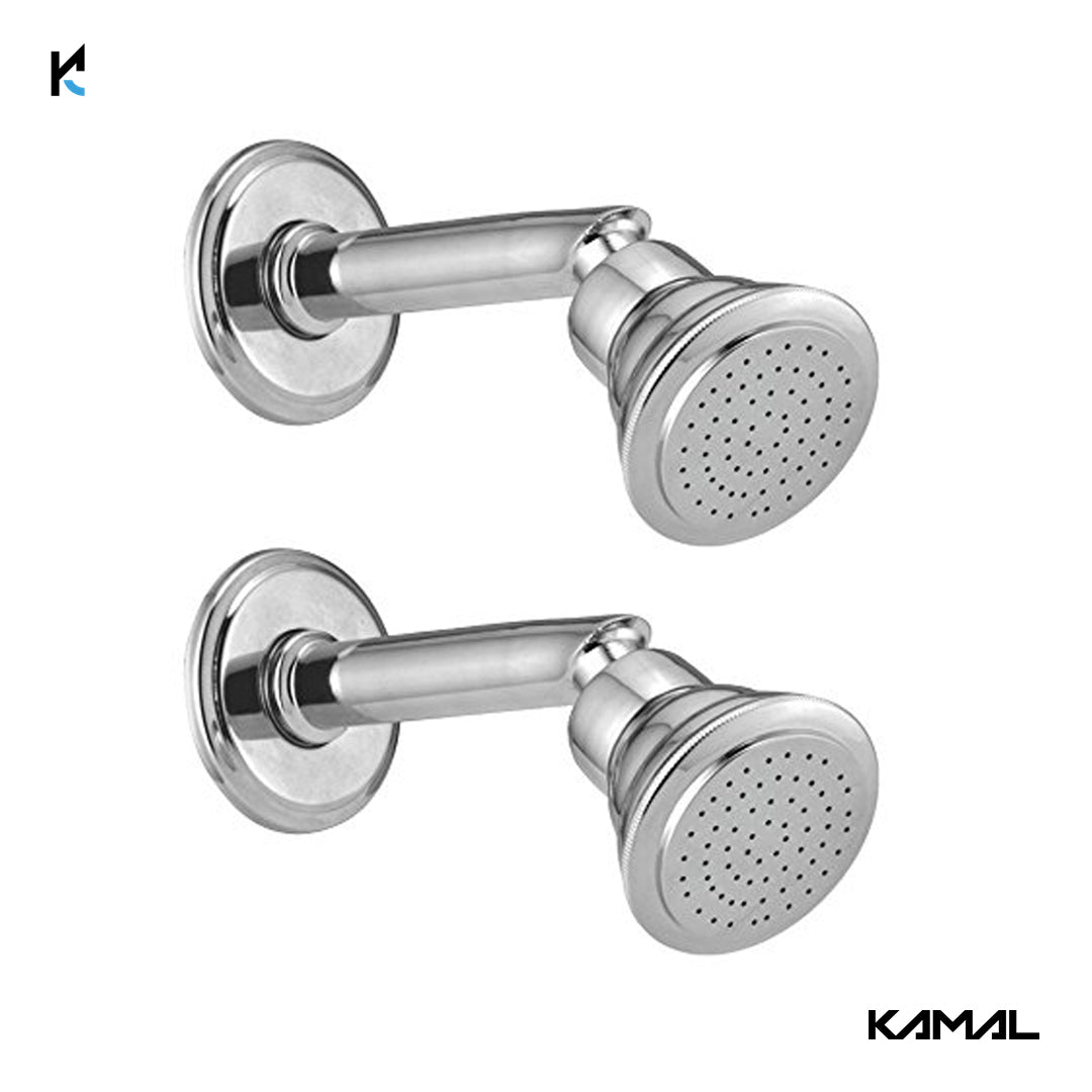 Step Overhead Shower With Arm - by Kamal - Step - Kamal Bathware