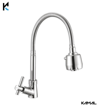 Tarim Dual Flow Table Mounted Sink Tap - by Kamal - Tarim - Kamal Bathware