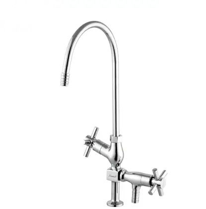 Two Way Laboratory Tap (Full Brass) - by Kamal - Kamal Bathware