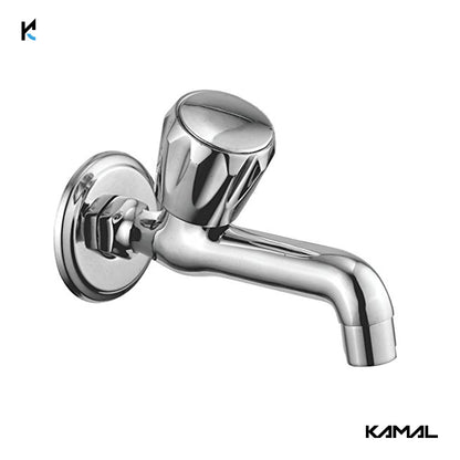 Universal Long Body Bib Tap (Full Brass) - by Kamal - Universal - Kamal Bathware