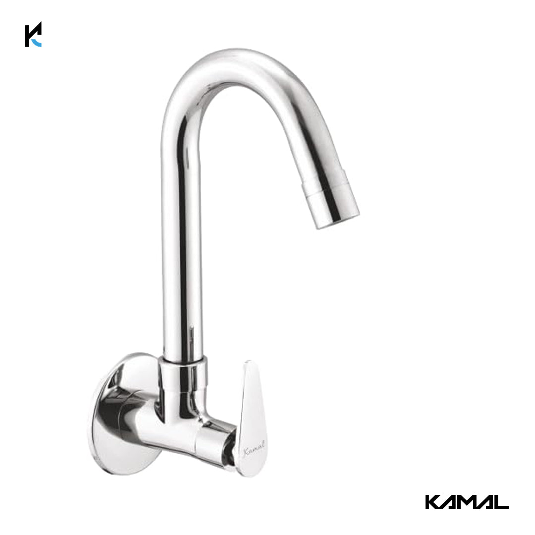 Vega Neo Sink Tap (Full Brass) - by Kamal - Vega Neo - Kamal Bathware