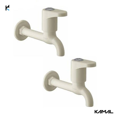 Verona Long Body Bib Tap (PTMT Plastic) - by Kamal - Verona - Kamal Bathware