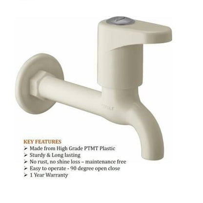 Verona Long Body Bib Tap (PTMT Plastic) - by Kamal - Verona - Kamal Bathware