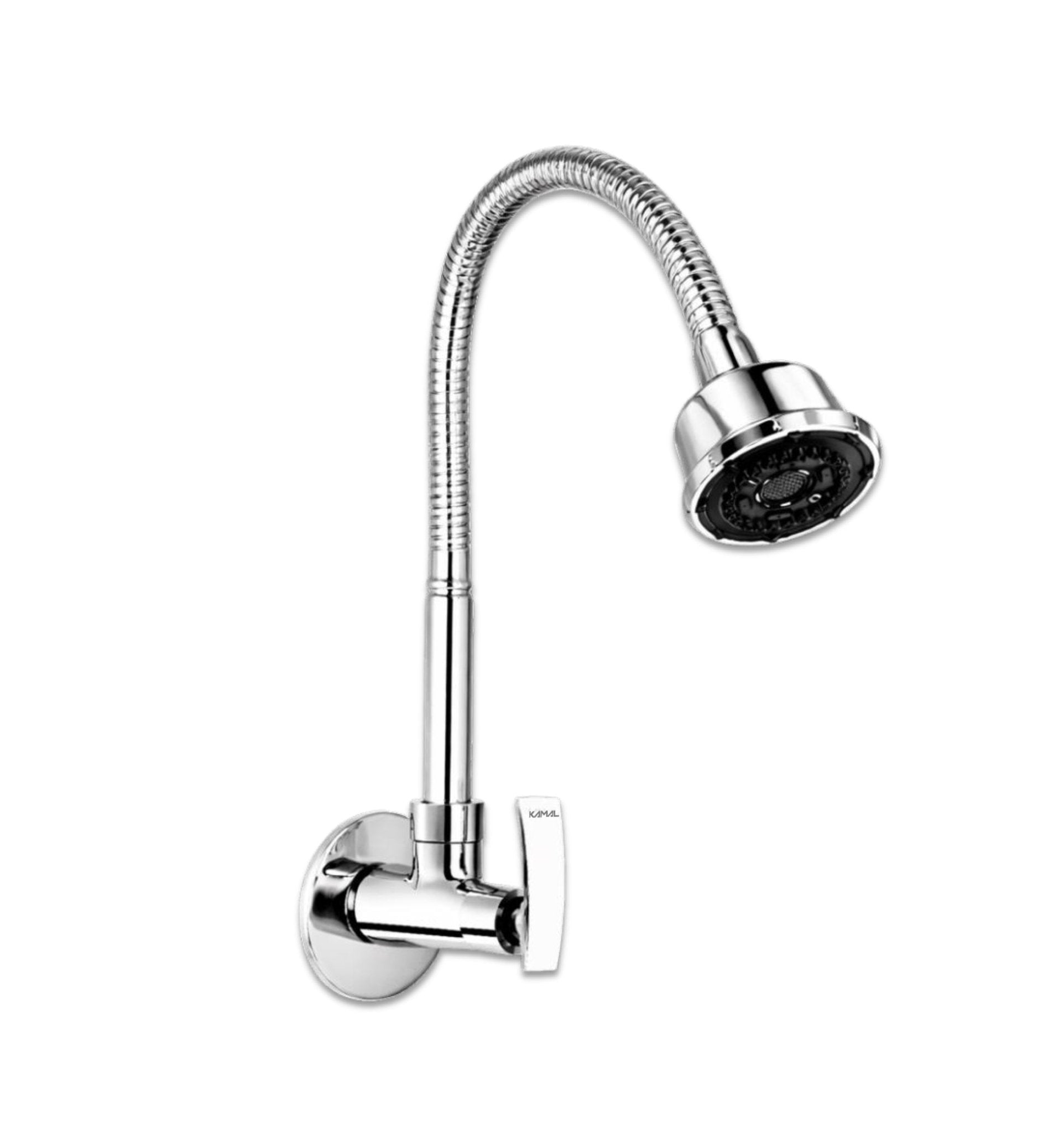 Vista Sink Spray Tap (Brass & SS Steel) - by Kamal - Vista - Kamal Bathware