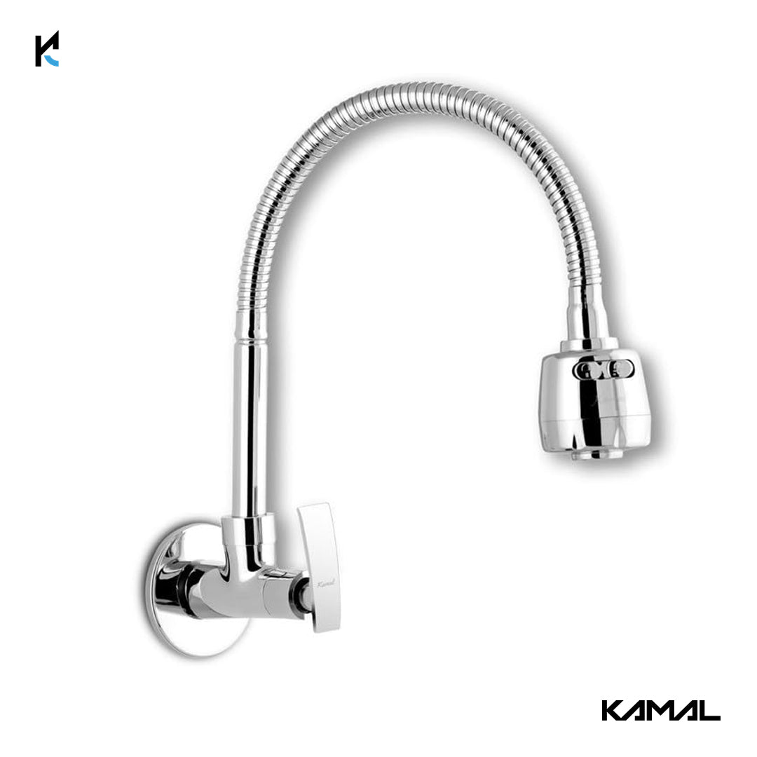 Vista Sink Spray Tap (Brass & SS Steel) - by Kamal - Kamal Bathware