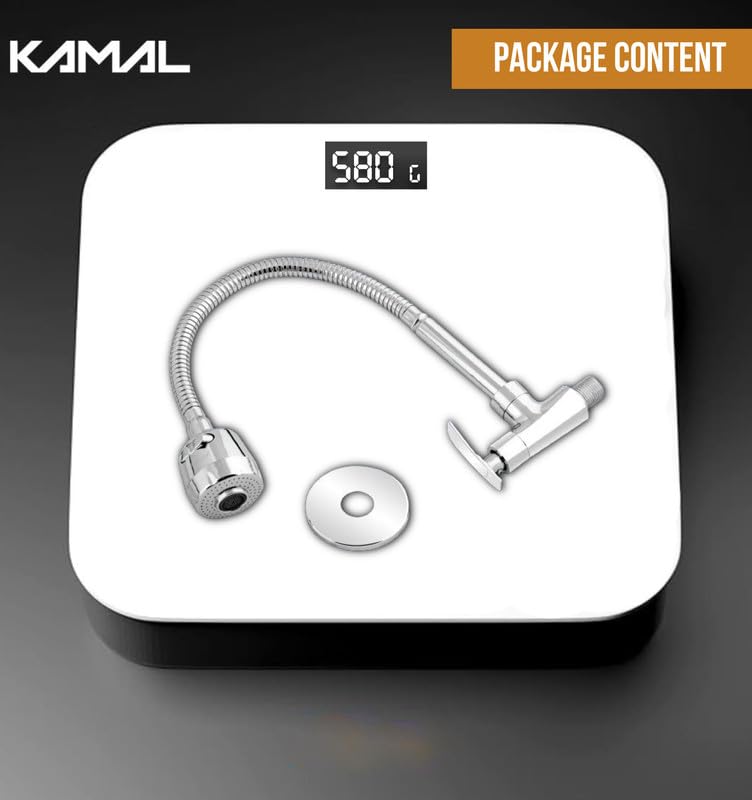 Vista Sink Spray Tap (Brass & SS Steel) - by Kamal - Kamal Bathware