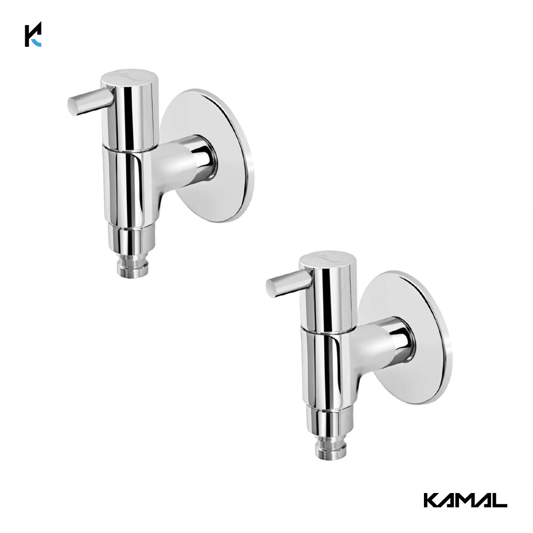 Washing Machine Bib Tap Sleek (Full Brass) - by Kamal - Kamal Bathware
